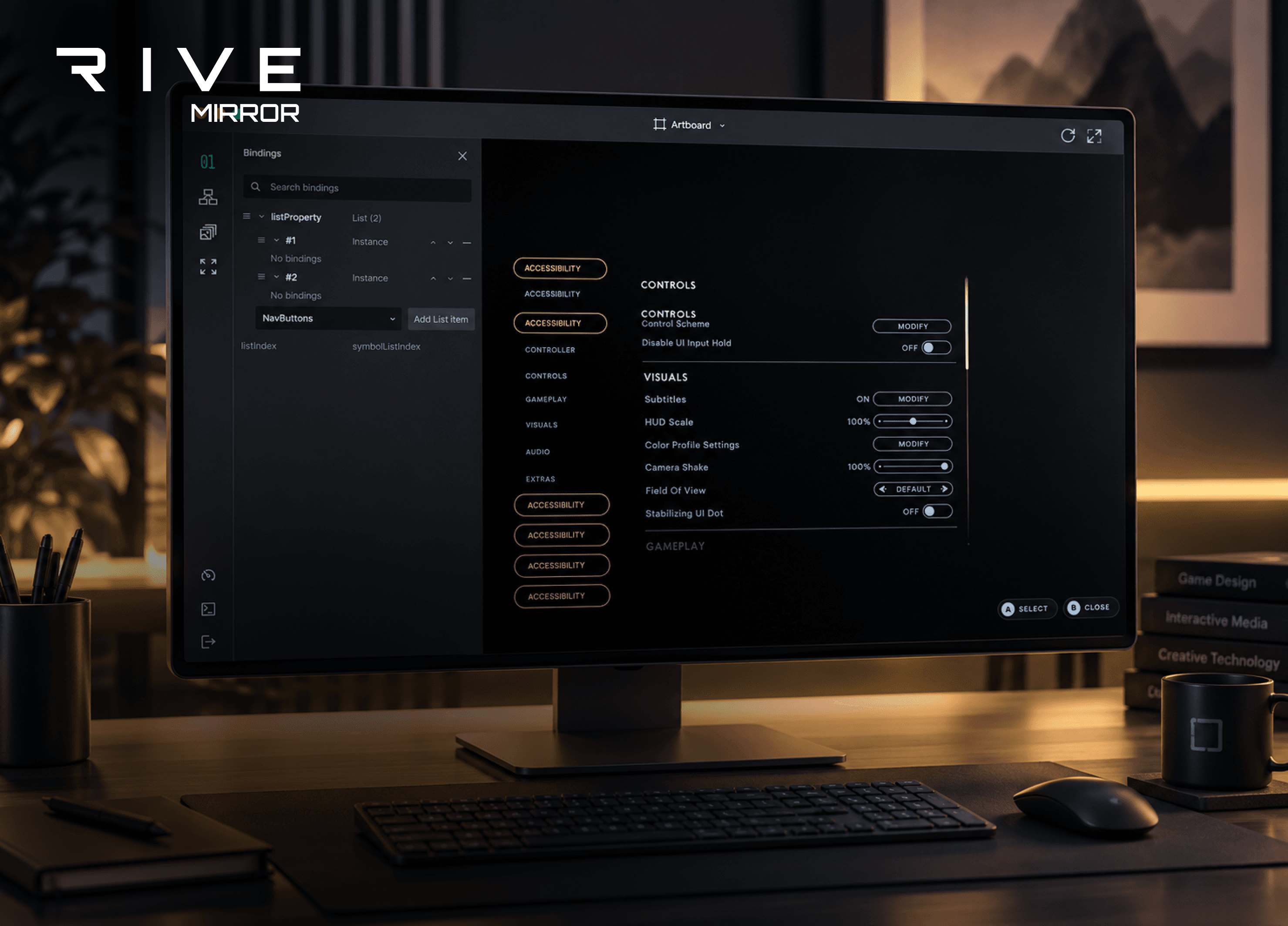 Rive Mirror